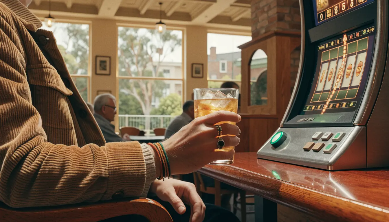 Player experiencing frequent small wins on slot machine